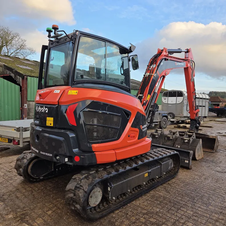5T Kubota KX060-5 Excavator 2024 High Spec